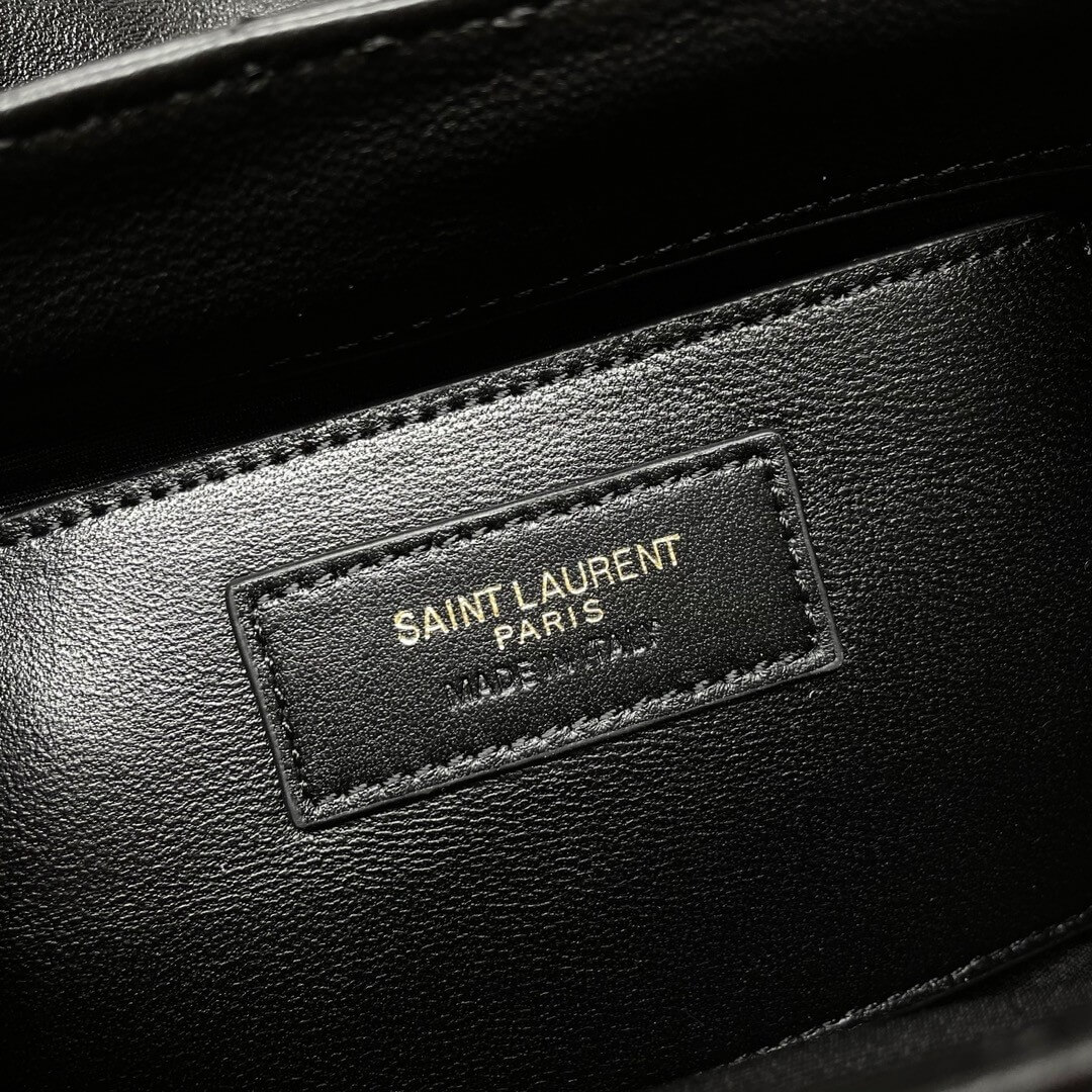 Black YSL MINI NOLITA IN LAMBSKIN - Image 7
