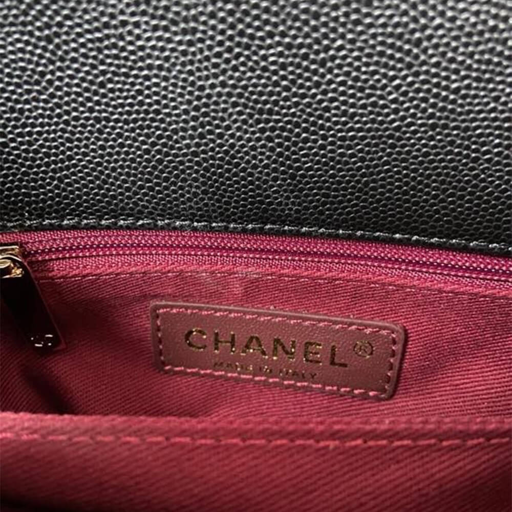 Chanel Coco handle flap shoulder bag Mini - Image 7
