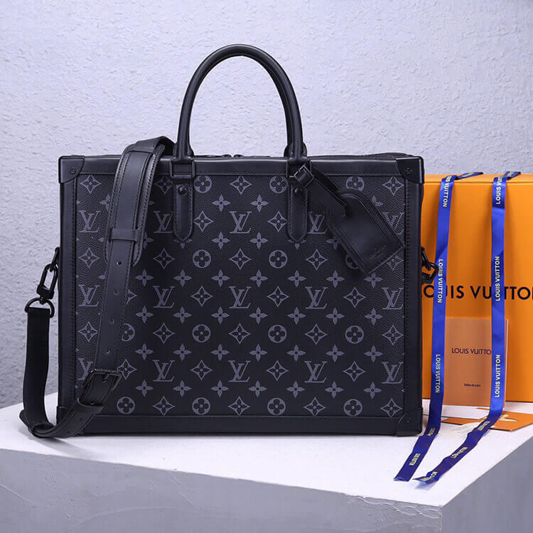 LV Soft Trunk Briefcase - Image 7