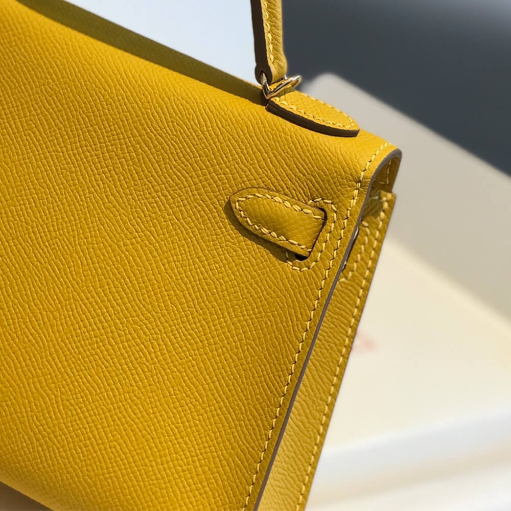Yellow Hermes Mini Kelly II (Best
 Grade) - Image 7
