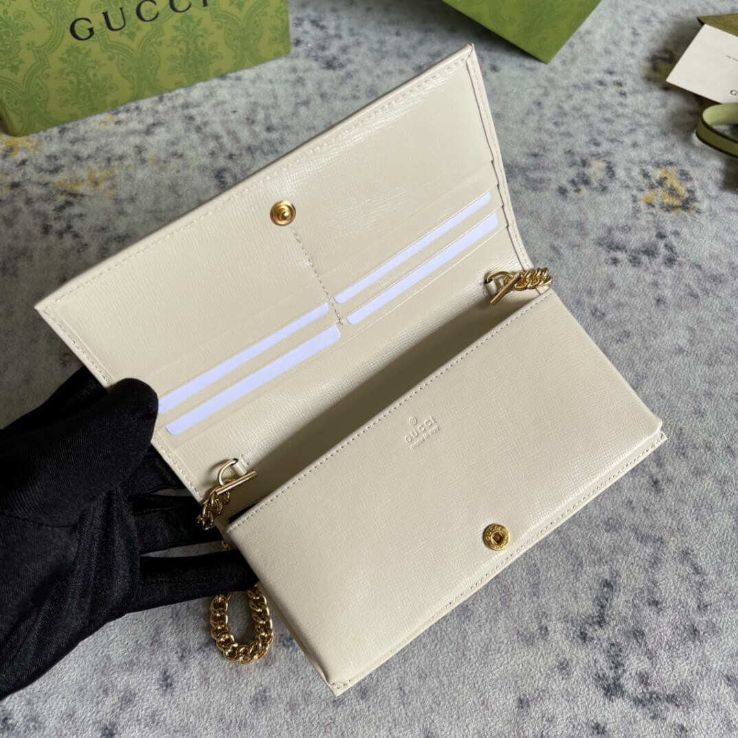 Gucci Horse Buckle 1955 Chain Wallet - Image 7