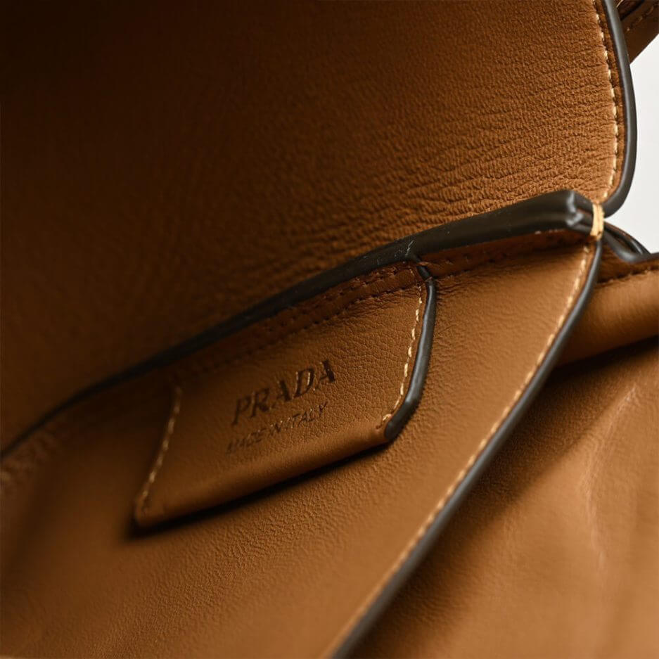 Prada Medium leather handbag - Image 7