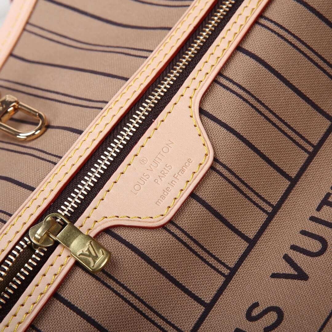 Beige LV Neverfull MM - Image 7