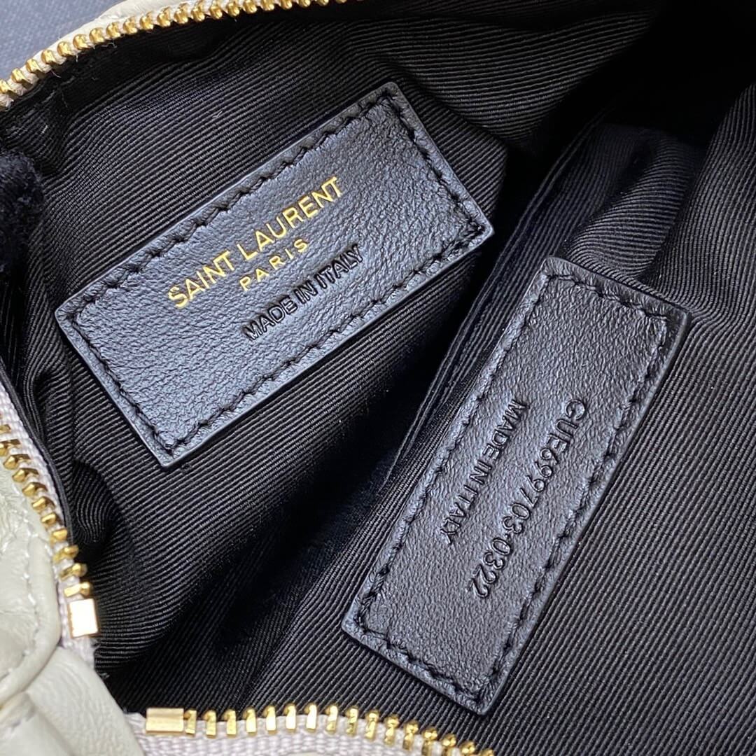 YSL SADE MINI TUBE BAG IN QUILTED LAMBSKIN - Image 7