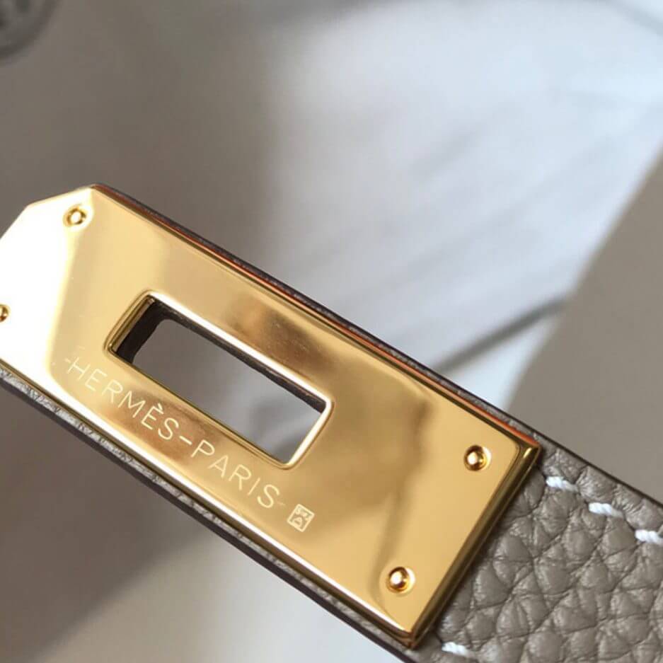 Etoupe Hermes Birkin 35 - Image 6