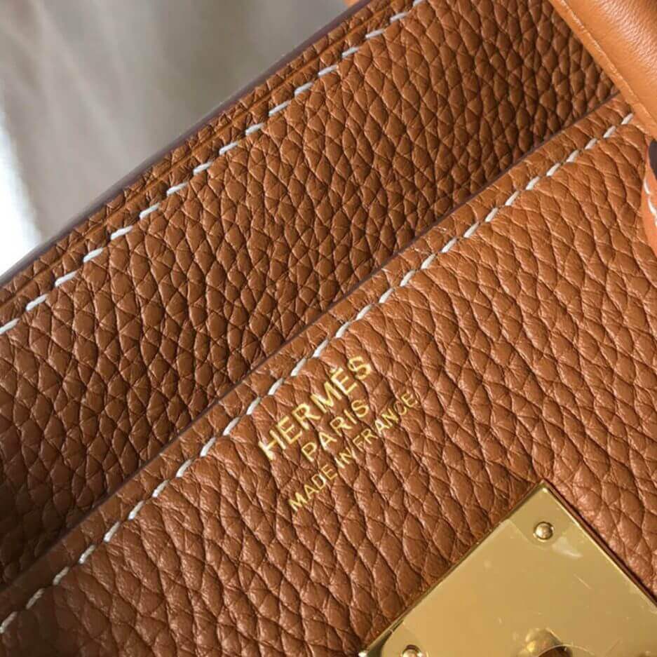 Brown Hermes Birkin 35 - Image 7