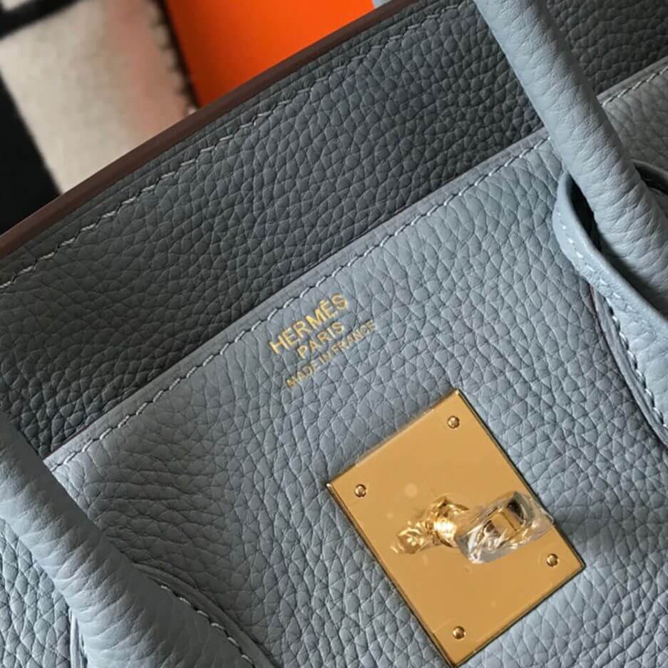 Light Blue Hermes Birkin 35 - Image 7