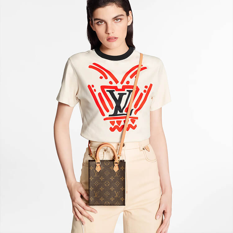 LV Petit Sac Plat Bag - Image 7