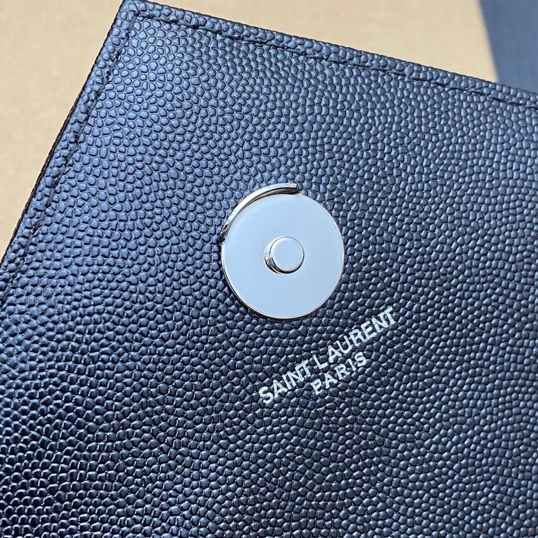 Black YSL Large Envelope Bag - Image 7