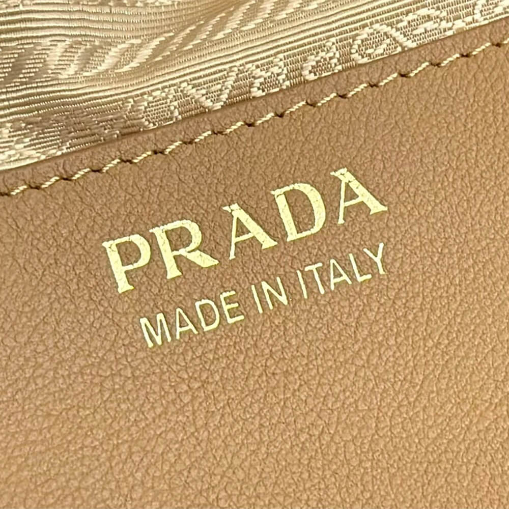 Prada Large leather shoulder bag - Image 7