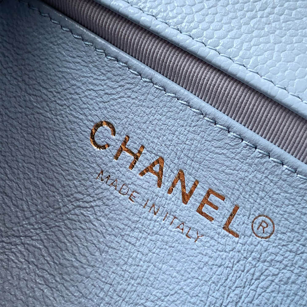 Light Blue CHANEL Mini Flap Bag (Best
 grade) - Image 7