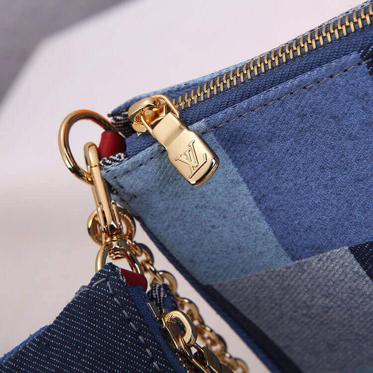 Blue LV Multi Pochette Accessoires - Image 7