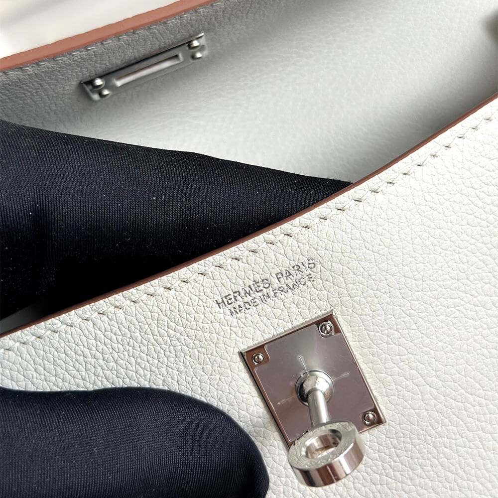 White Hermes Kelly Danse - Image 7