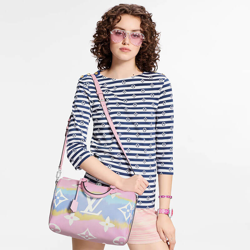 LV Escale Speedy Bandouliere 30 - Image 7