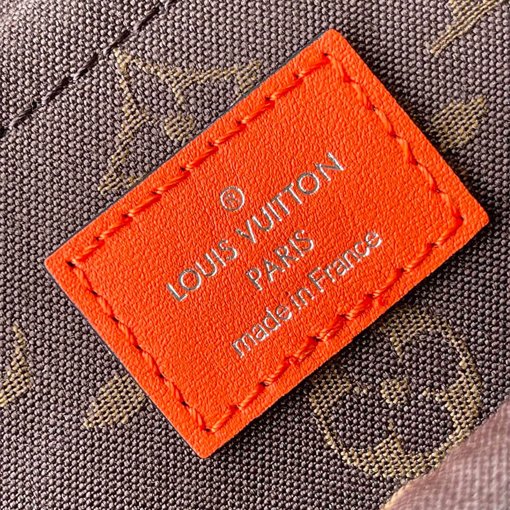 Orange LV Alma Backpack - Image 7