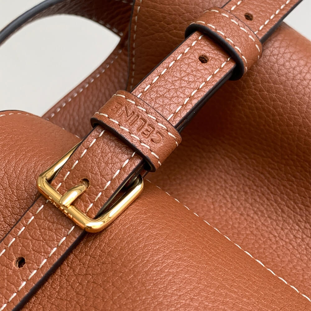 CELINE CABAS ANA?S Medium bag in grained calfskin - Image 7