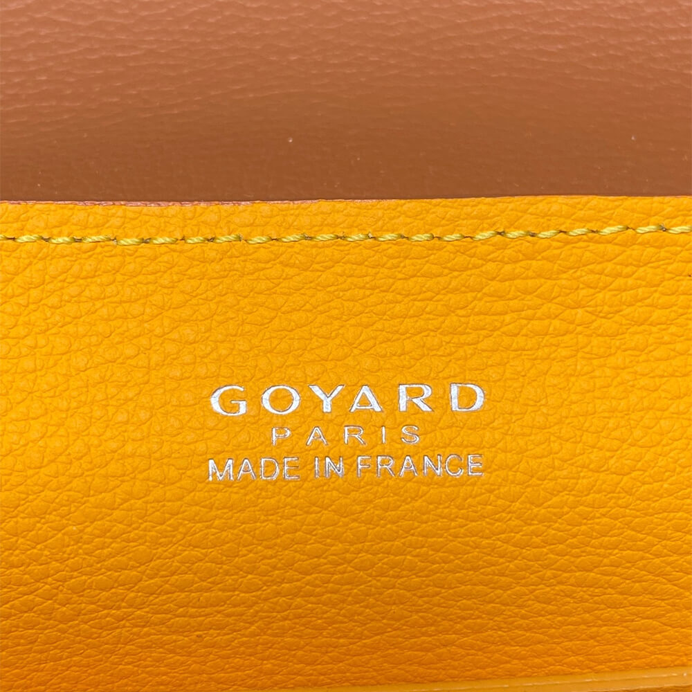 Black & Tan Goyard Saigon Souple Mini Bag - Image 7