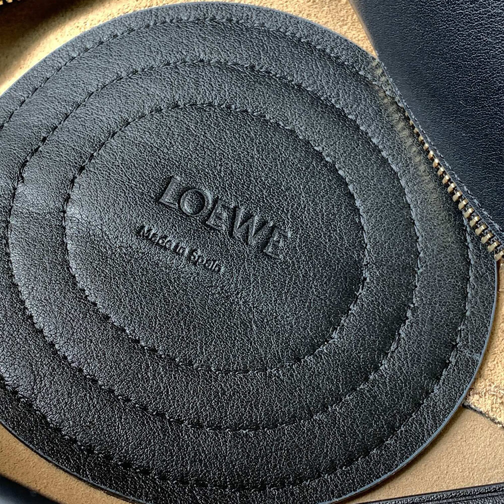 Black Loewe Small Paseo bag in shiny nappa calfskin (Best
 grade) - Image 7