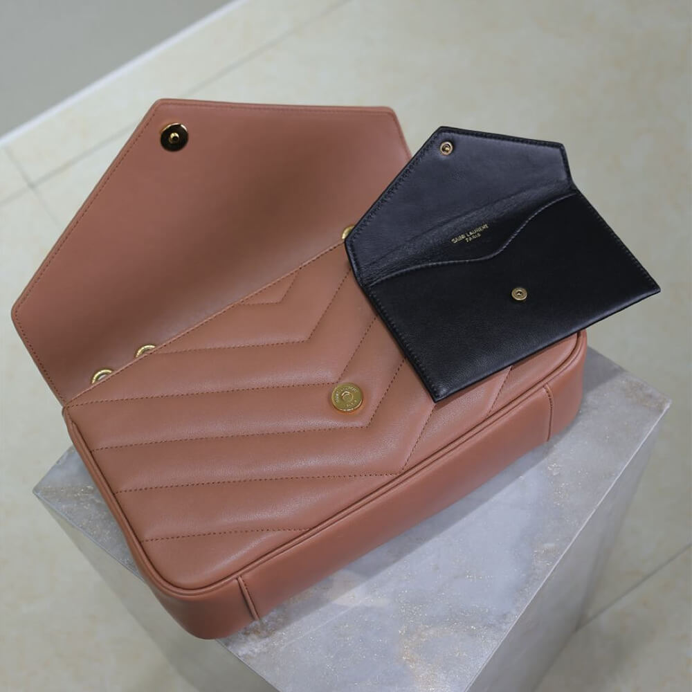 Hortensia YSL LOULOU medium in MATELASSE lambskin - Image 7