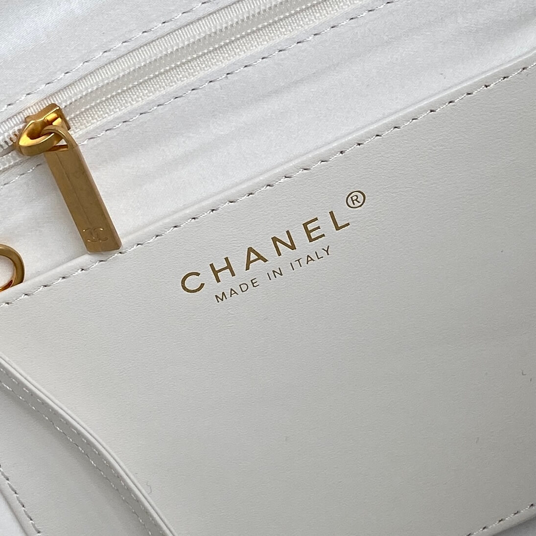 White Chanel Shopping Bag (Best
grade) - Image 7