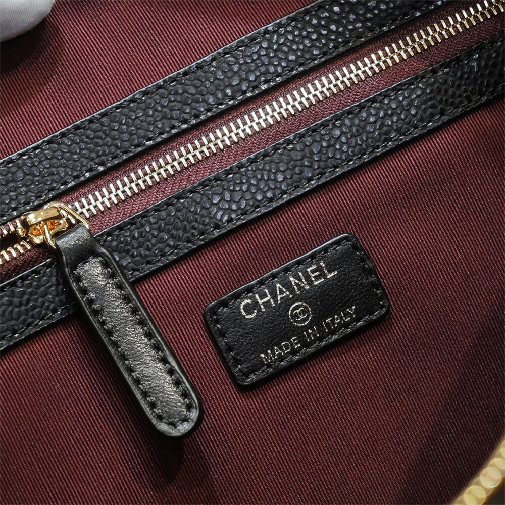 Chanel Classic Zip Up Bag - Image 7