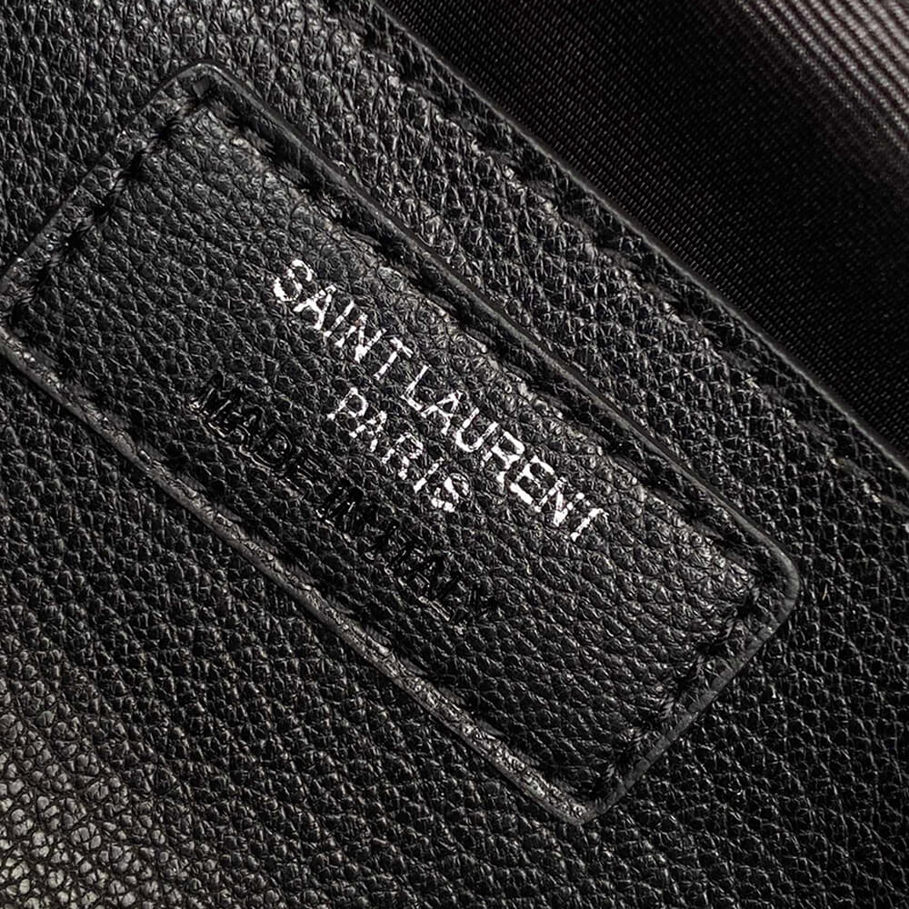 Saint Laurent College quilted-leather satchel bag - Image 7