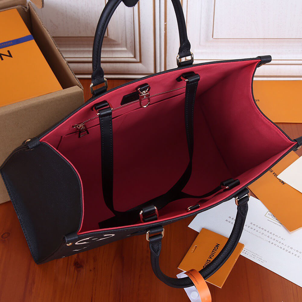 Black/Cream LV ONTHEGO MM - Image 7