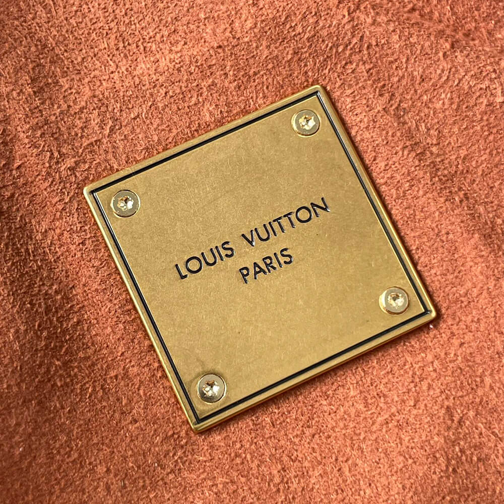 Cognac Brown LV Low Key Cabas MM - Image 7