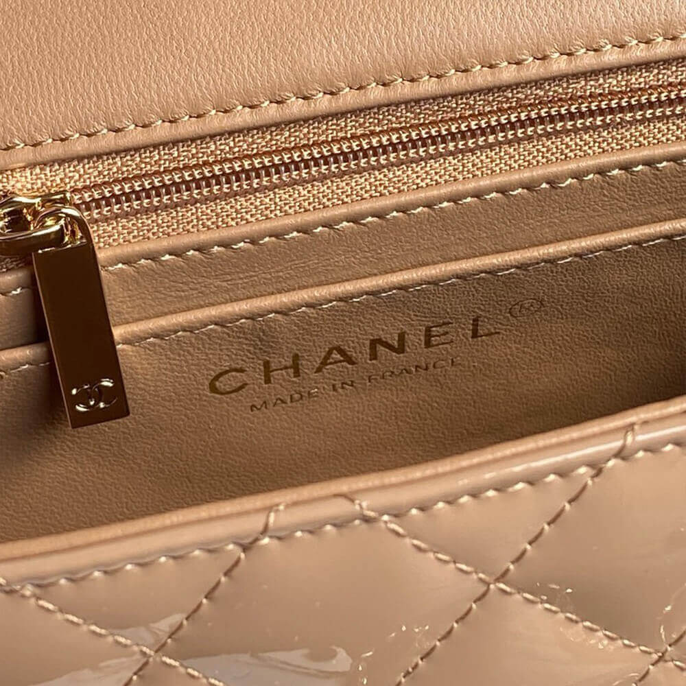 CHANEL Mini Classic Handbag With Top Handle - Image 7