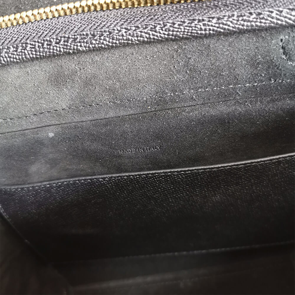 Black CELINE MICRO BELT BAG - Image 7