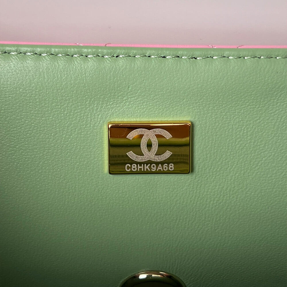 CHANEL Mini Classic Handbag With Top Handle - Image 7
