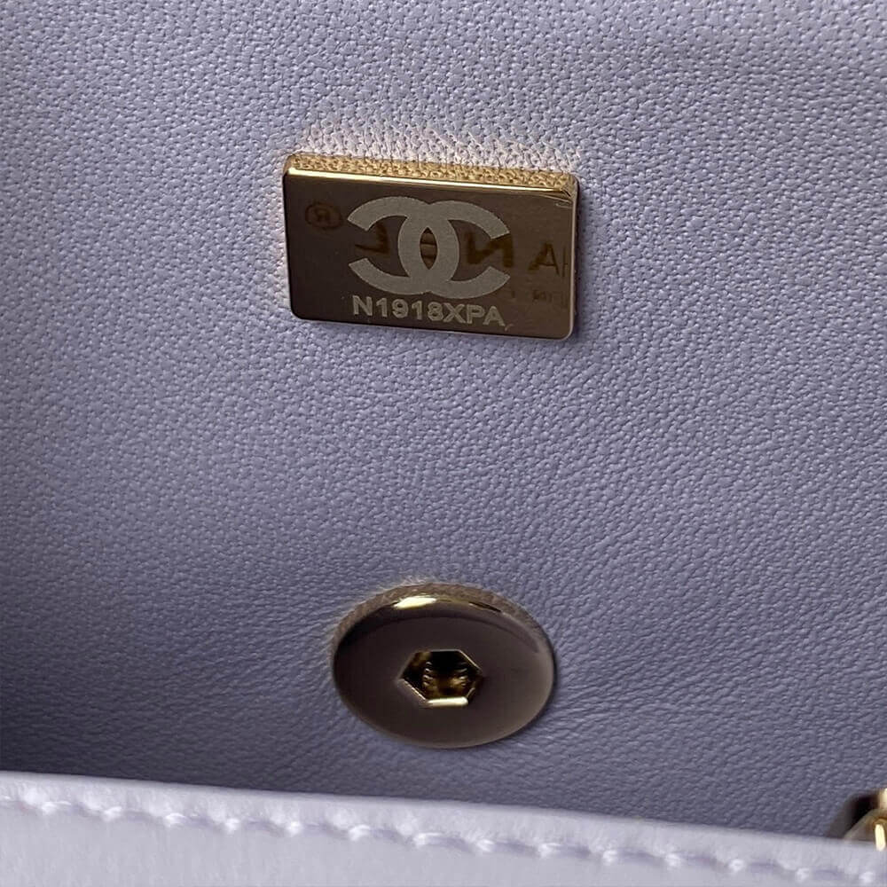 CHANEL Mini Classic Handbag With Top Handle - Image 7