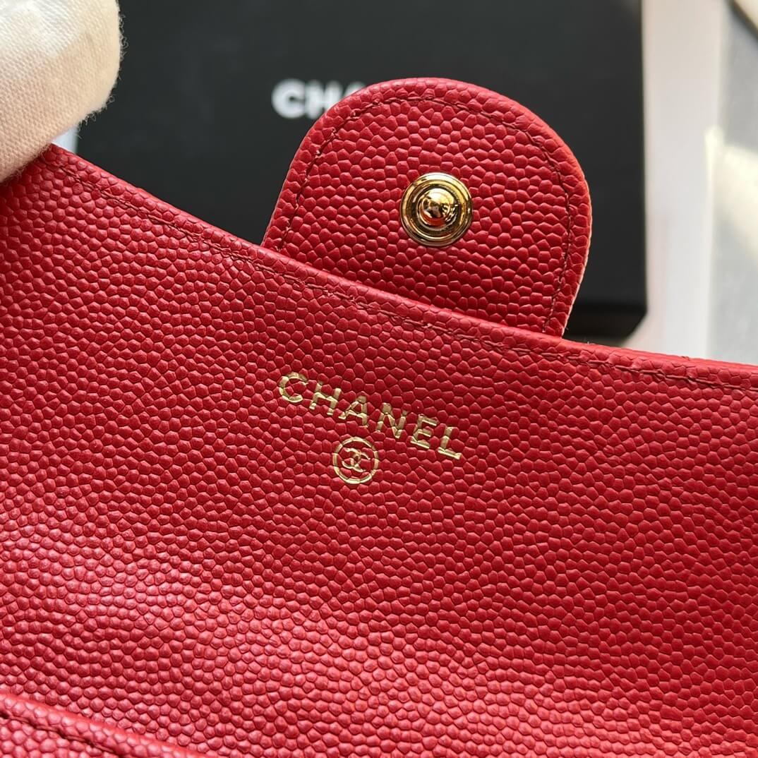 Chanel CF card holder coin purse - Image 7