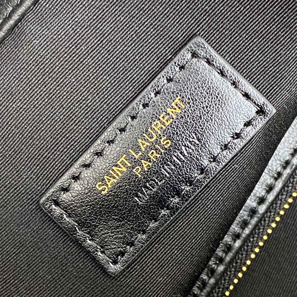 Black YSL JAMIE 4.3 POCHON in lambskin - Image 7