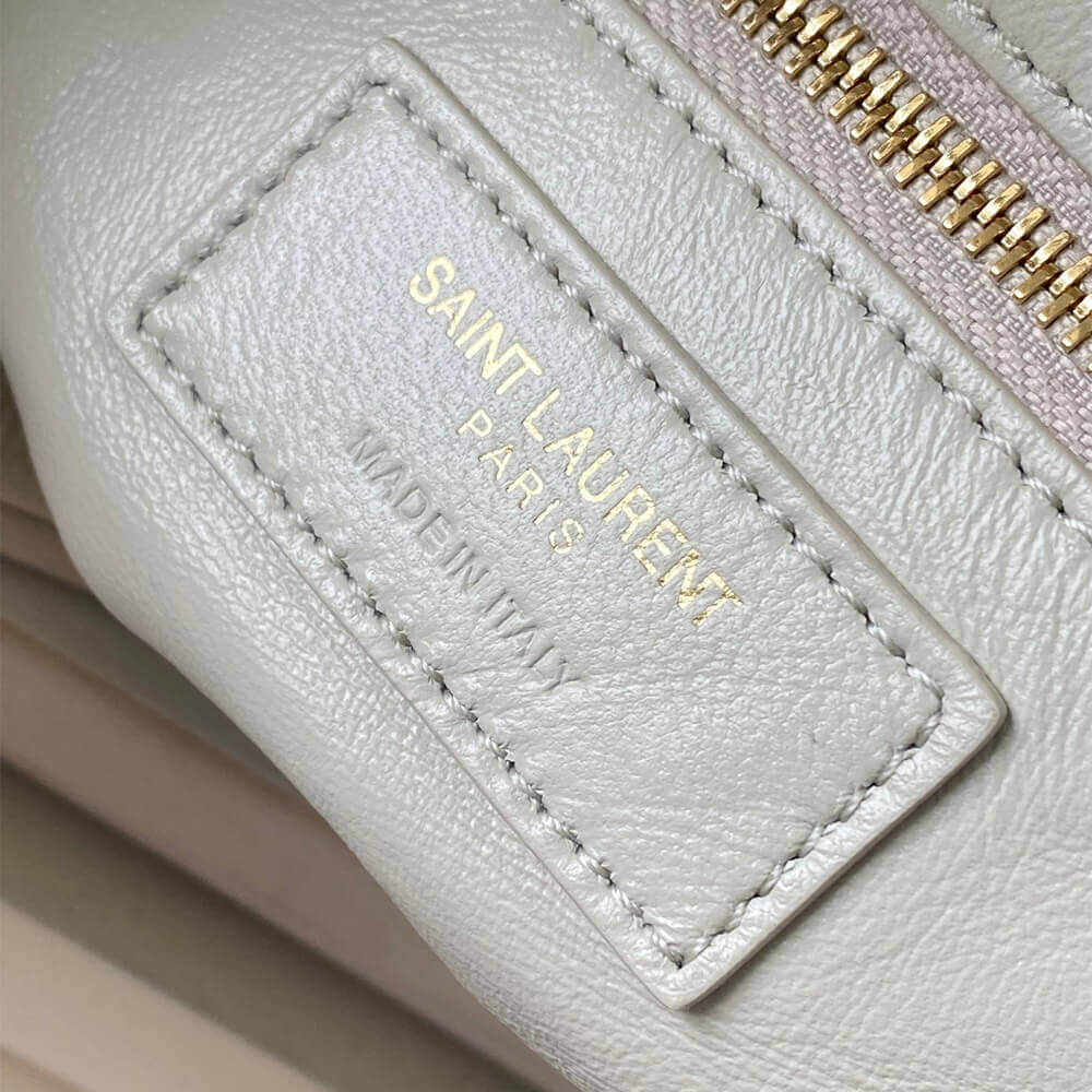 Blanc YSL LE 5 A 7 ARMPIT BAG - Image 7