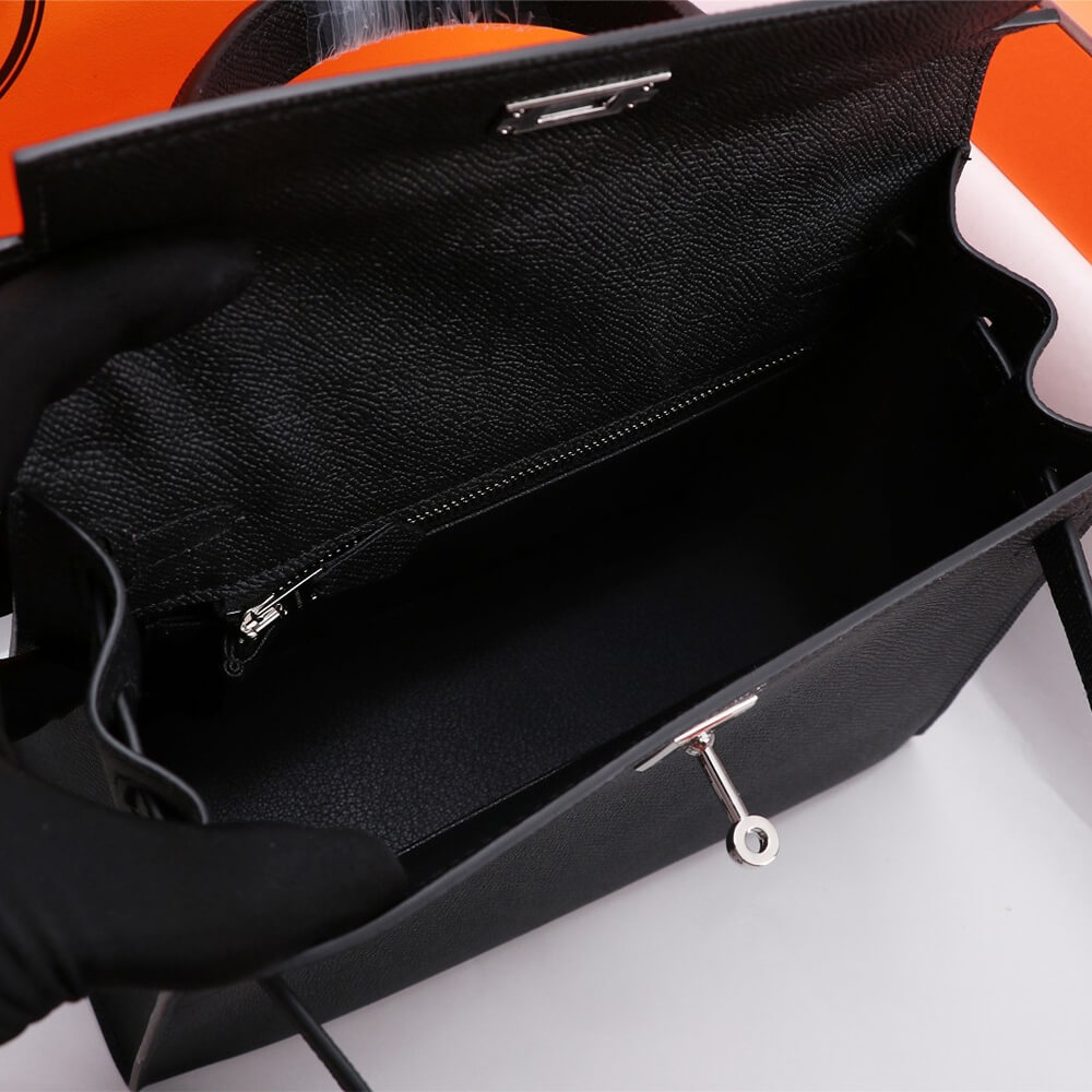 Black Hermes Kelly 25 - Image 7