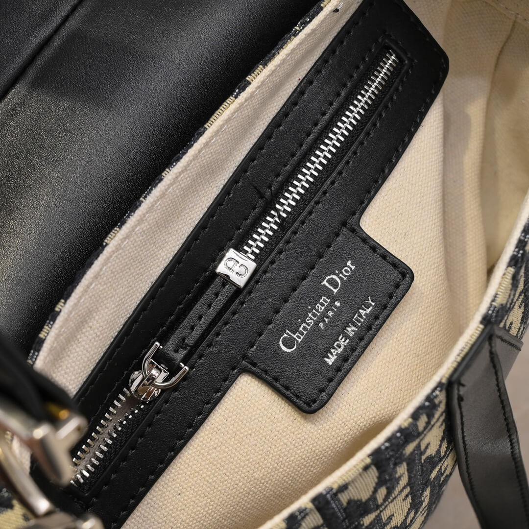 Dior Saddle Bag with Strap - Image 7