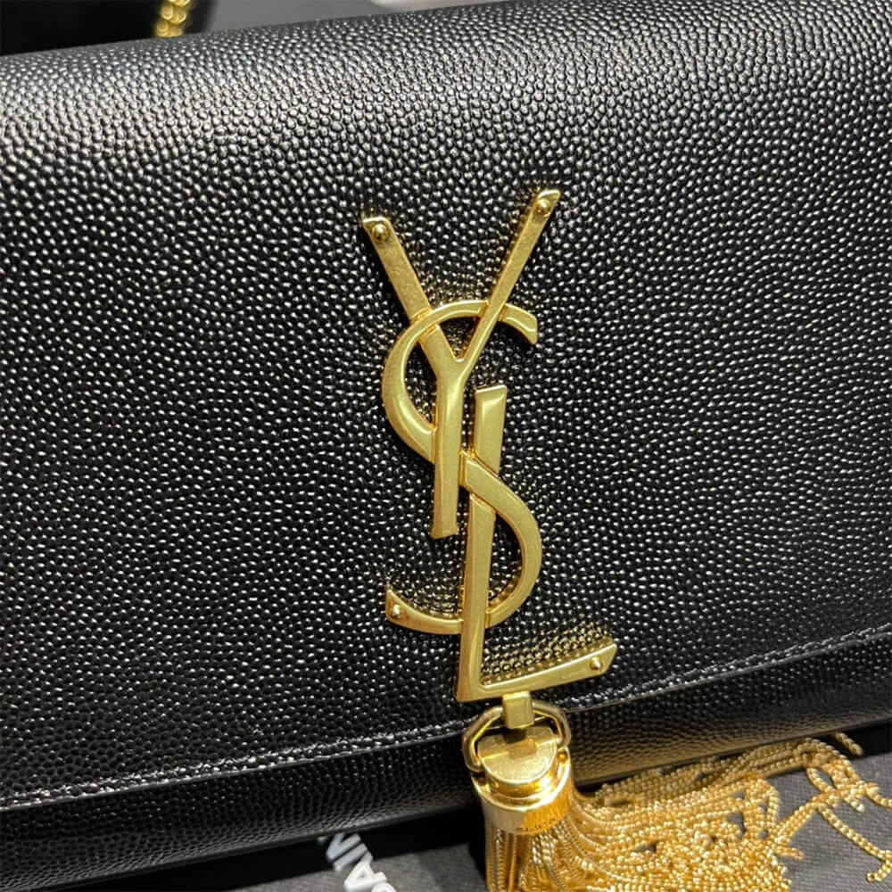 Black YSL KATE SHOULDER BAG - Image 7