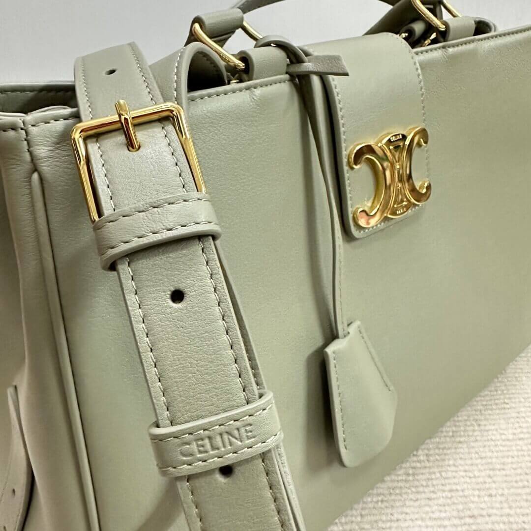 CELINE MEDIUM APPOLINE BAG IN SUPPLE CALFSKIN - Image 7