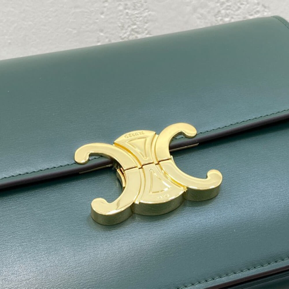 CELINE CLASSIQUE TRIOMPHE BAG IN CALFSKIN - Image 7