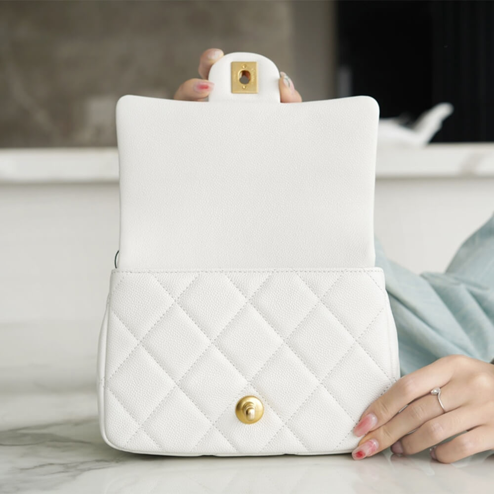 Chanel Love Gold Ball Chain Shoulder Bag - Image 7