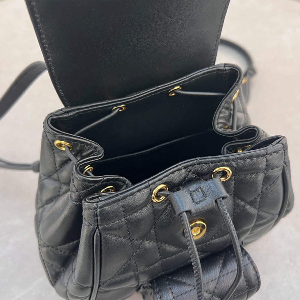 Small Dior Caro Backpack - Image 8
