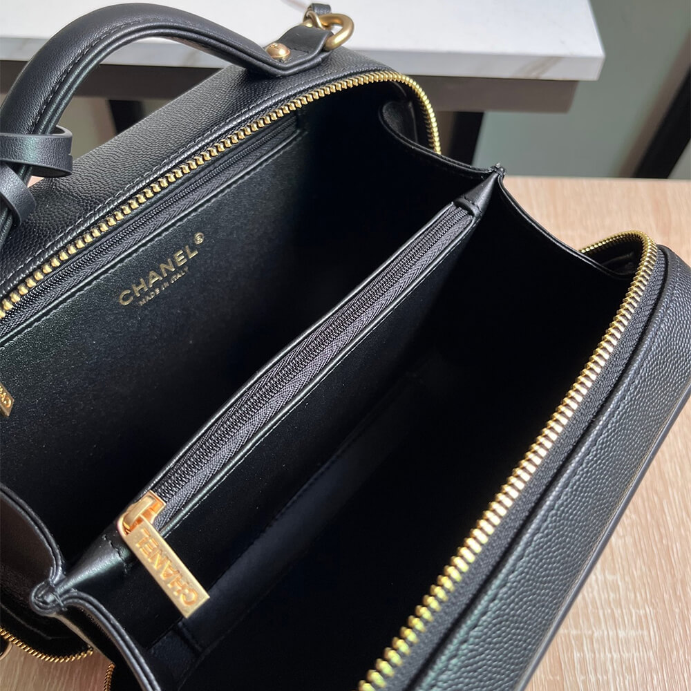 Chanel Medium Filigree Makeup Case - Image 8