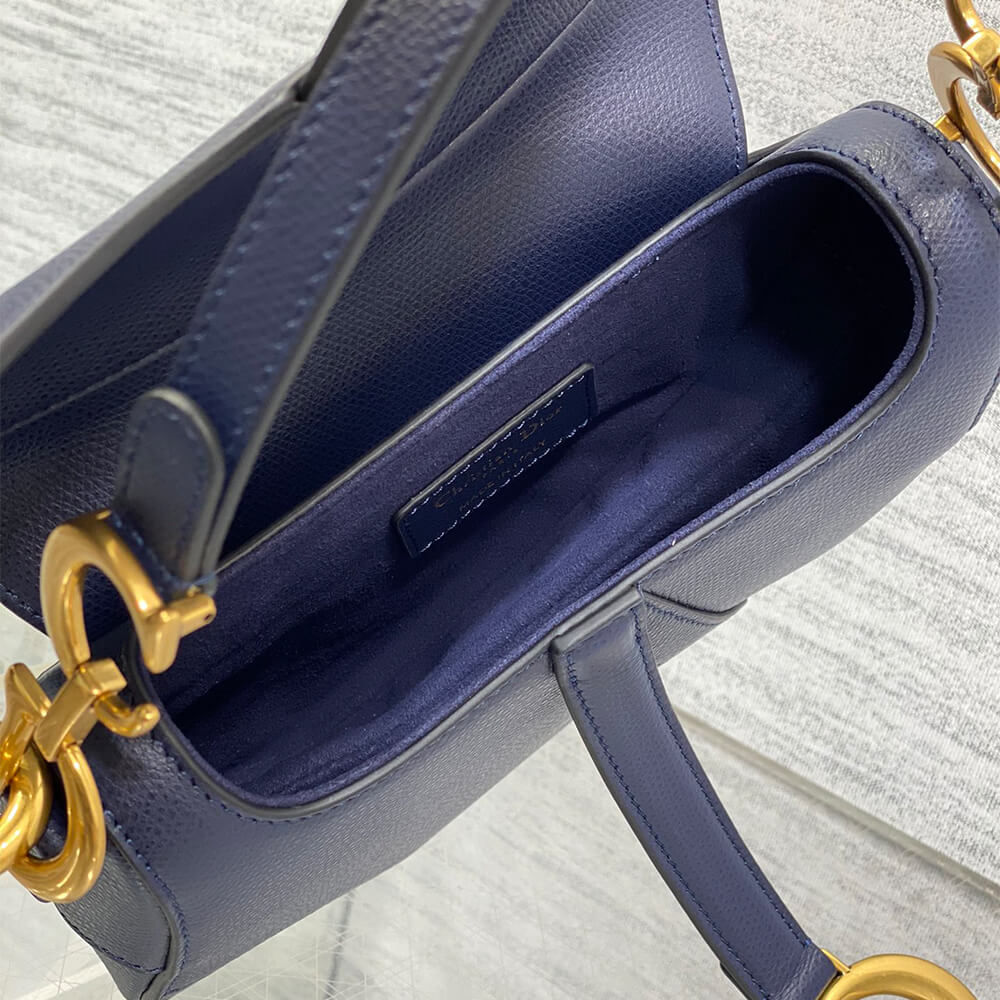Dior Mini Saddle Bag with Strap - Image 8