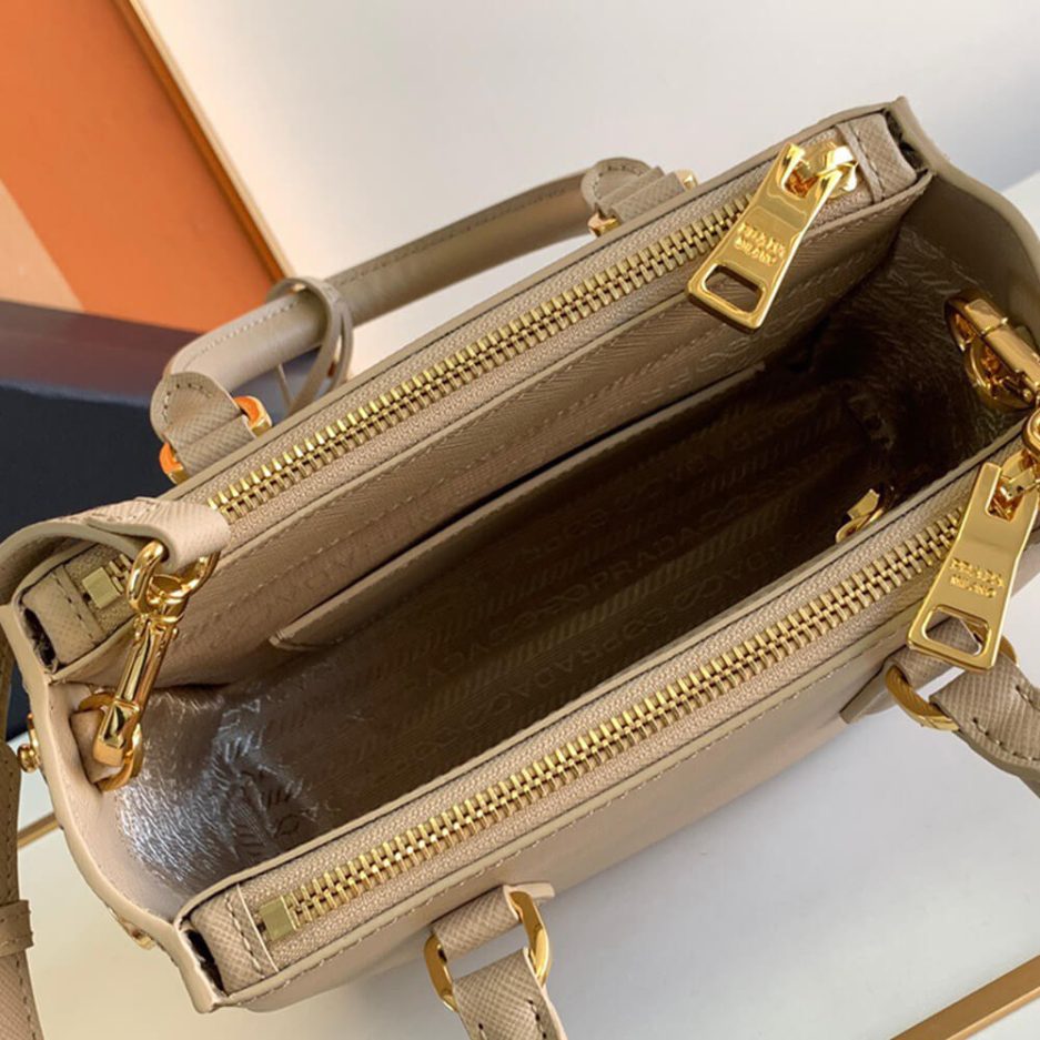 Prada Galleria Saffiano leather mini-bag - Image 8