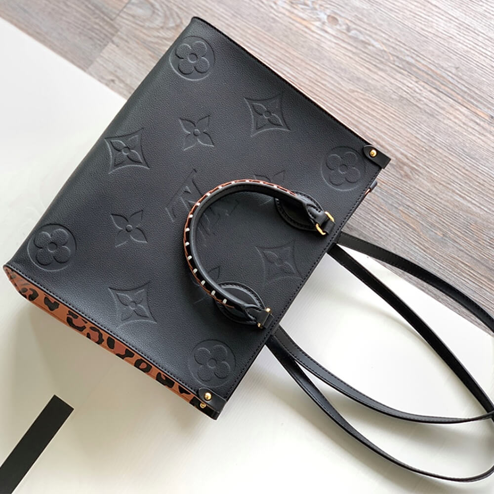 Black Louis Vuitton ONTHEGO MM - Image 8