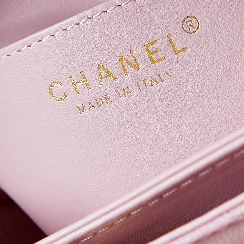 Pink lychee pattern Chanel Small Handbag (Best
 grade) - Image 8