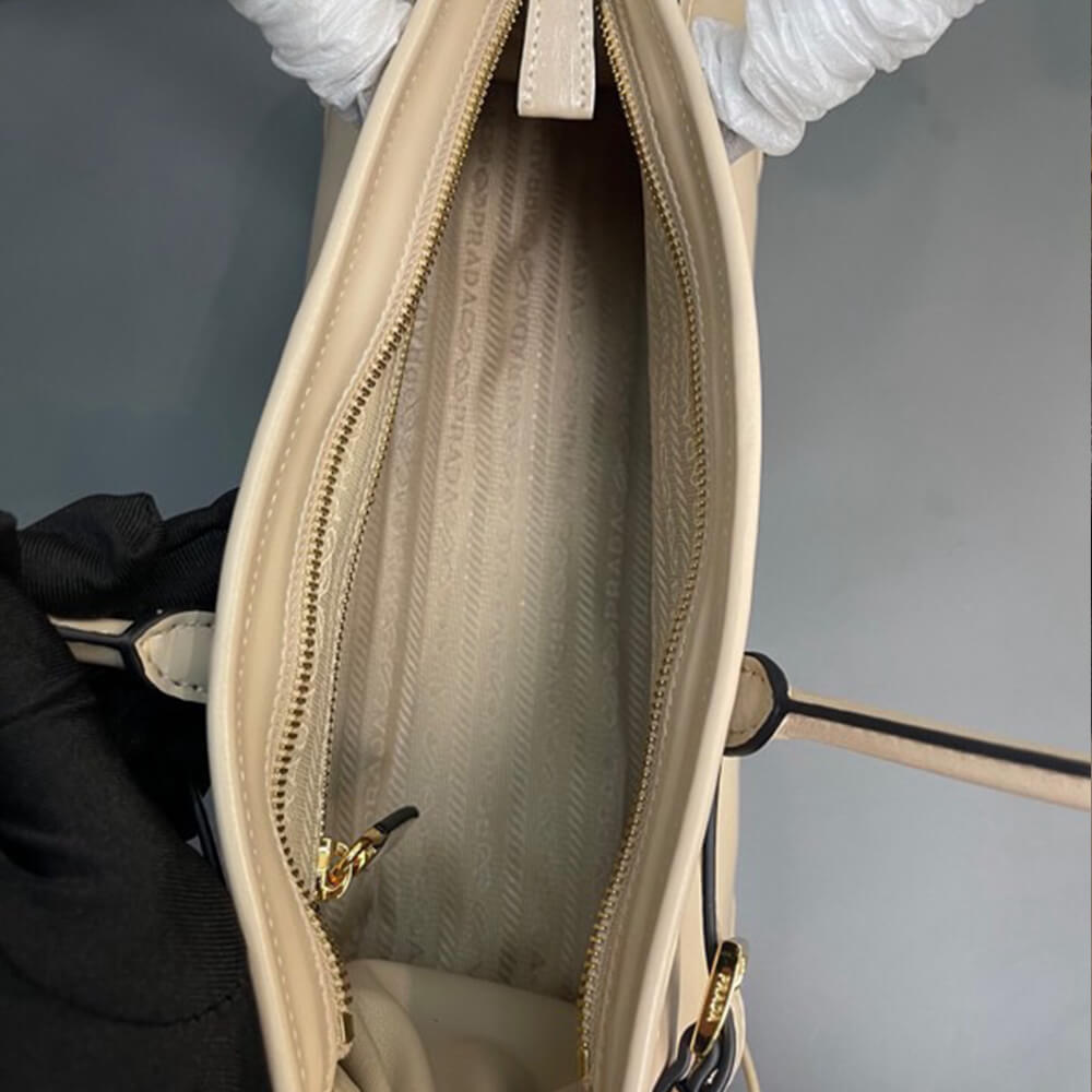 Travertine Prada Medium leather handbag (Best
 grade) - Image 8