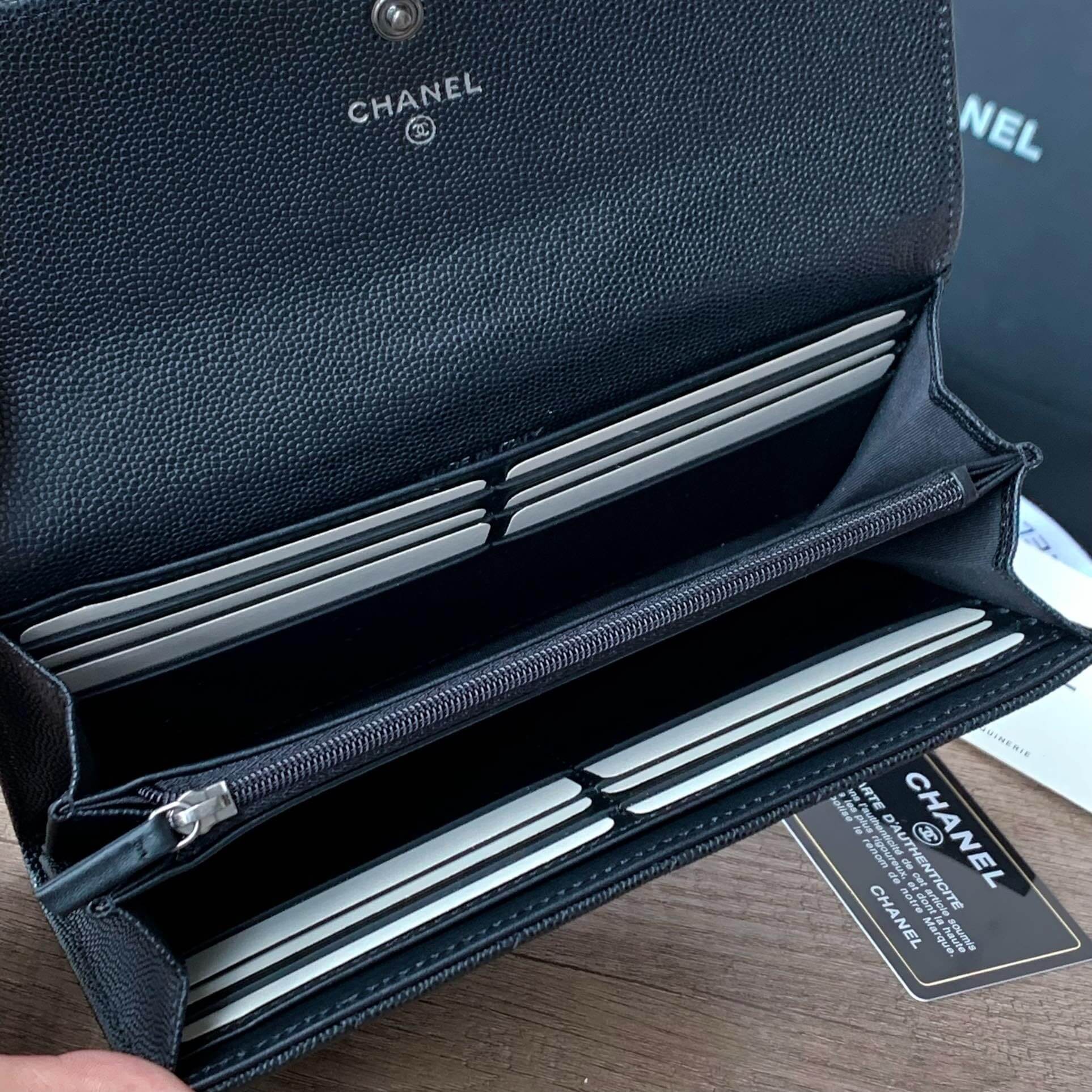 Chanel classic long wallet - Image 8