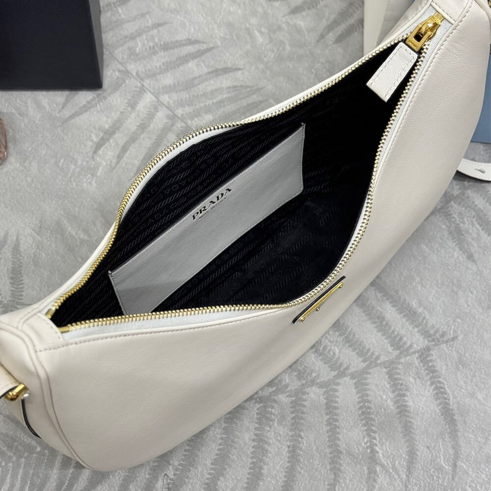 Prada Large leather shoulder bag - Image 8